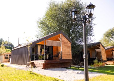 Glamping resort Halicanum kućica izvana