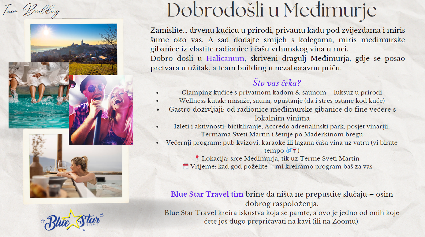 Organizacija Team building programa u Glamping resortu Halicanum.