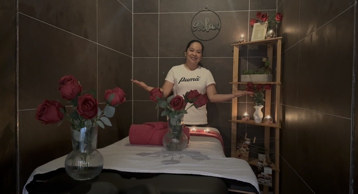 Profesionalna maserka Irene iz Filipina, Glamping resort Halicanum, masaže
